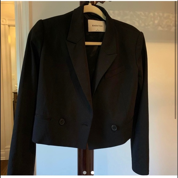 Sold black La Paz Babaton Blazer - Picture 3 of 3